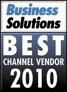 2010 Business Solutions Channel Vendor