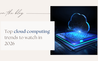 Top cloud computing trends to watch in 2026