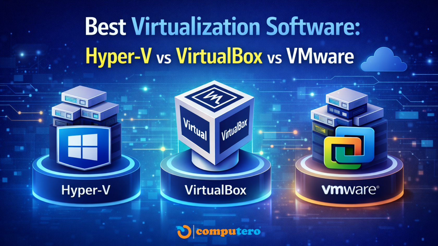 Best Virtualization Software: Hyper-V vs VirtualBox vs VMware - Computero