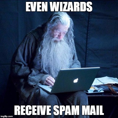 secure email servers can filter out spam more efficiently with wizard-like abilities