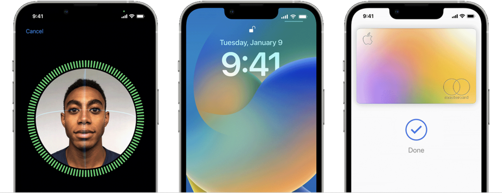 iphone face id passcode access