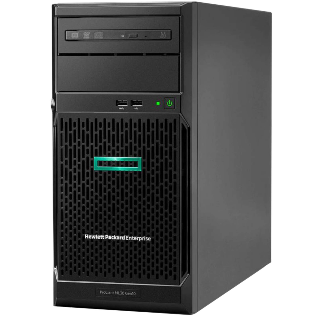 Small Tower Server, HP ProLiant ML30 Gen10 Tower Server 