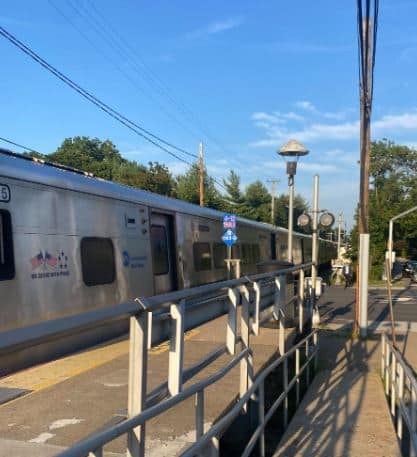 LIRR Station located on Nassau Blvd. in Garden City, NY
