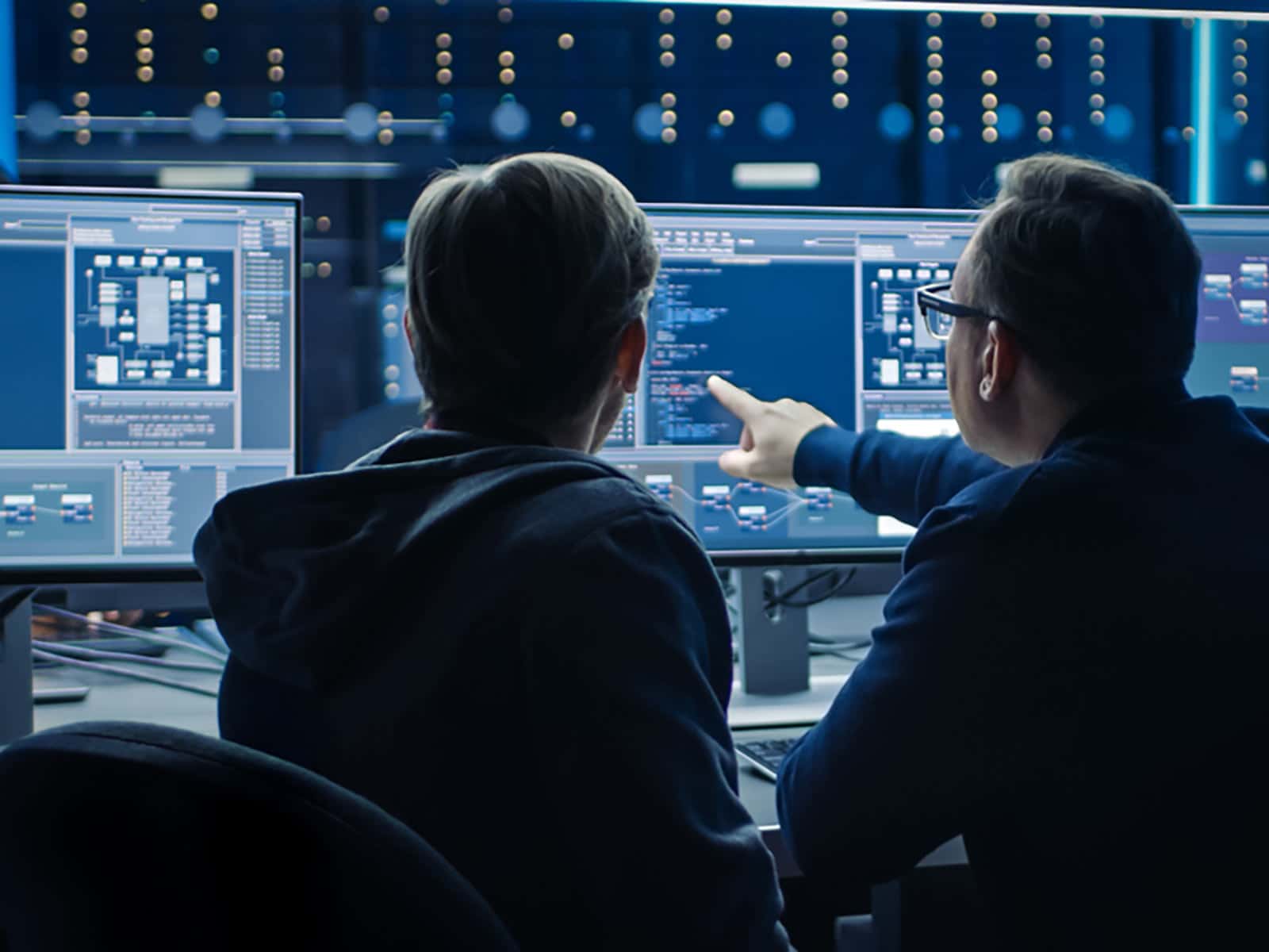 Professional network monitoring