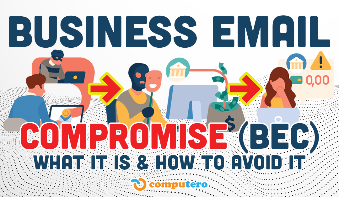 Business Email Compromise (BEC) illustration